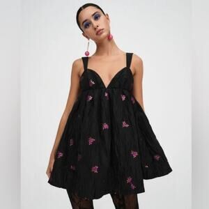 NEW For Love and Lemons Sachi Mini Dress Size Small